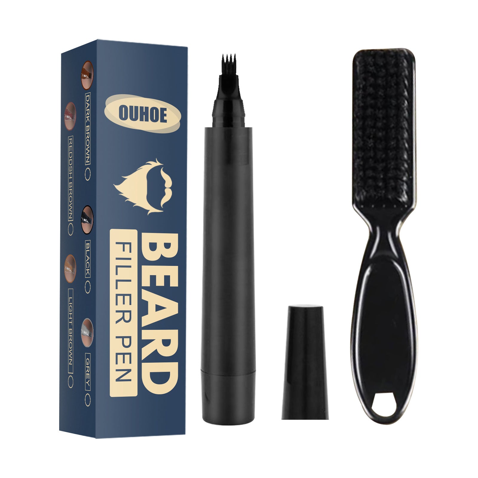 Natural Beard Filling Pen